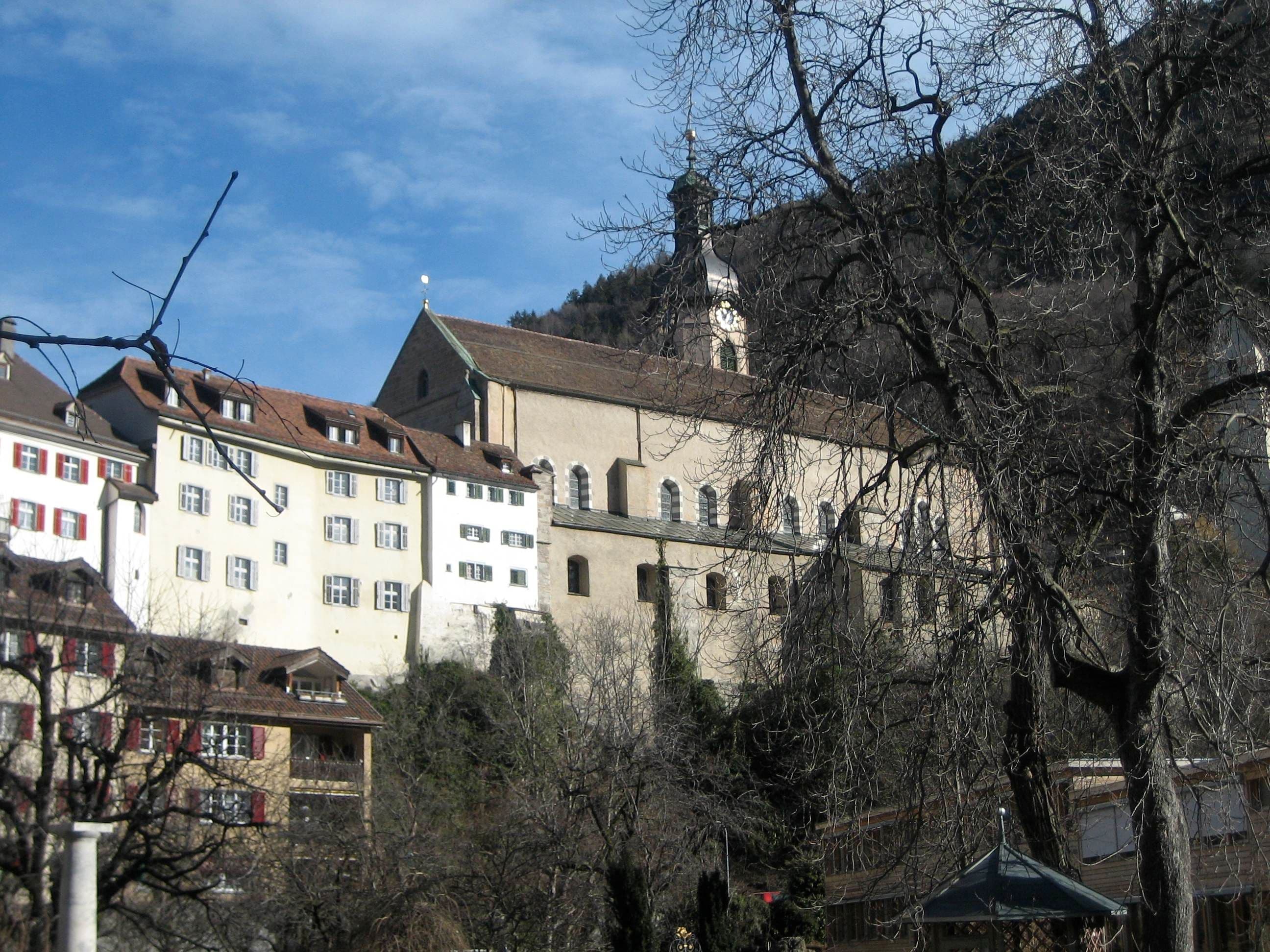 Die Kathedrale von Chur von Westen