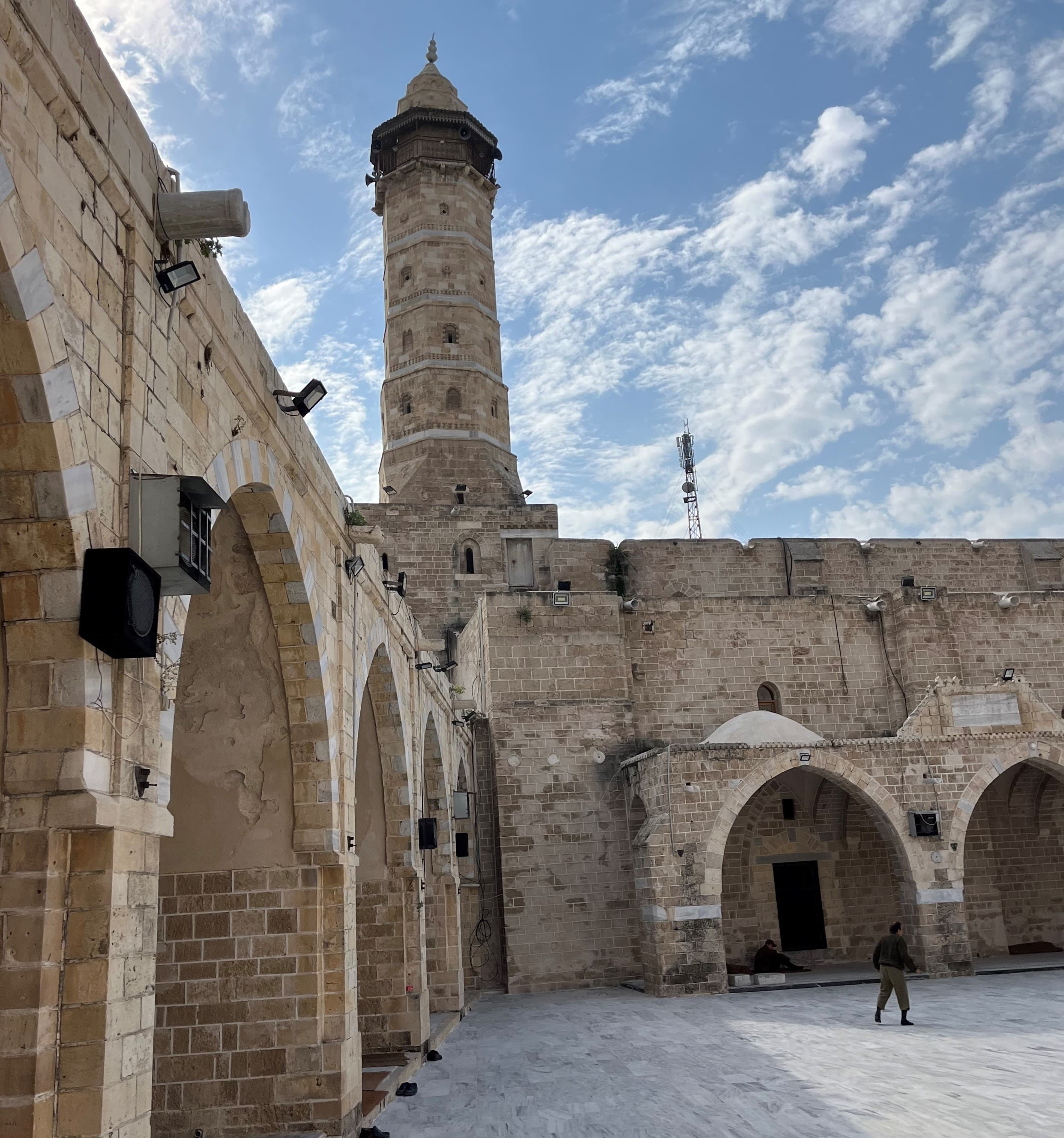 La Grande Moschea Omari nella città di Gaza