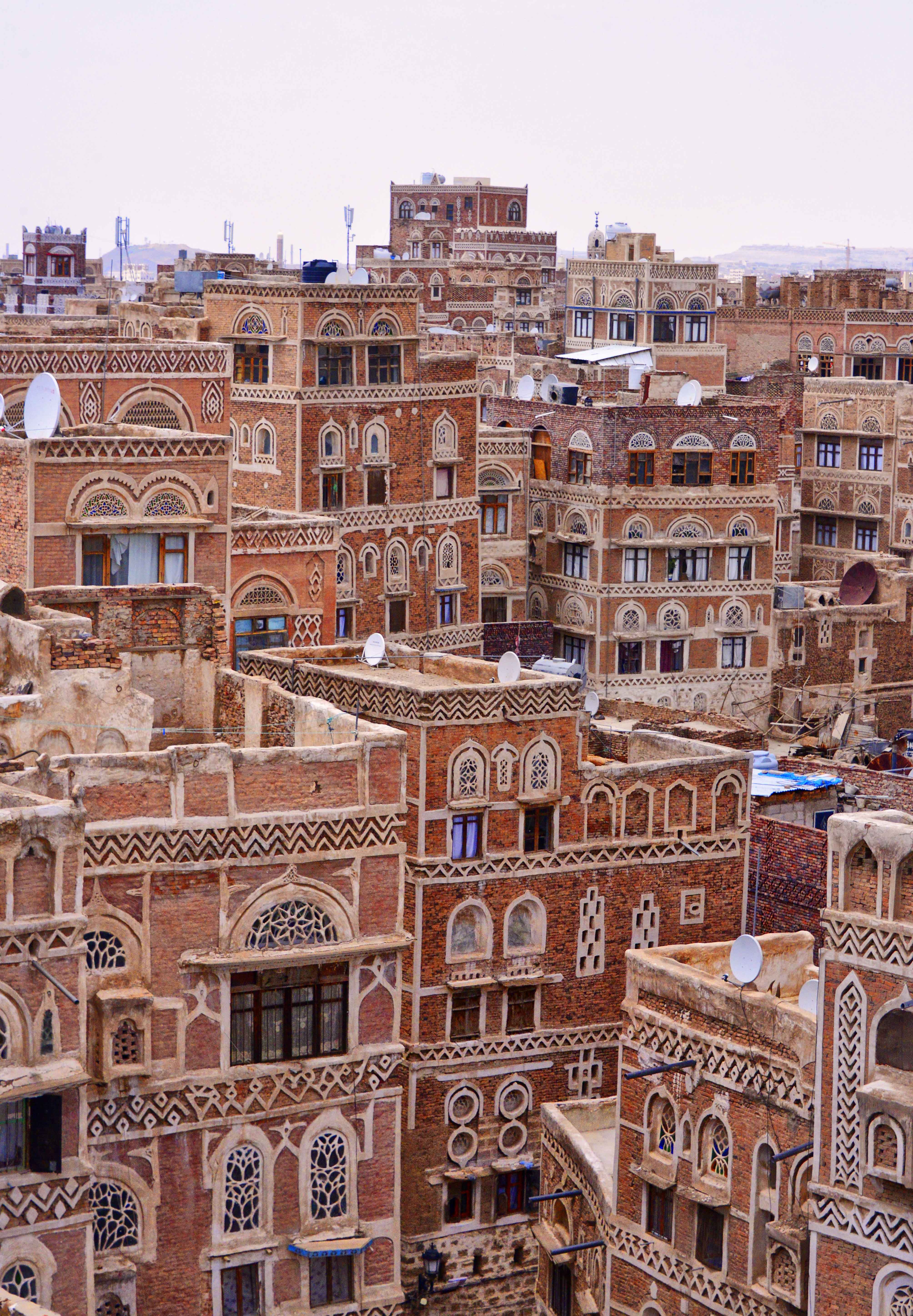 Antiche case di Sanaa, Yemen
