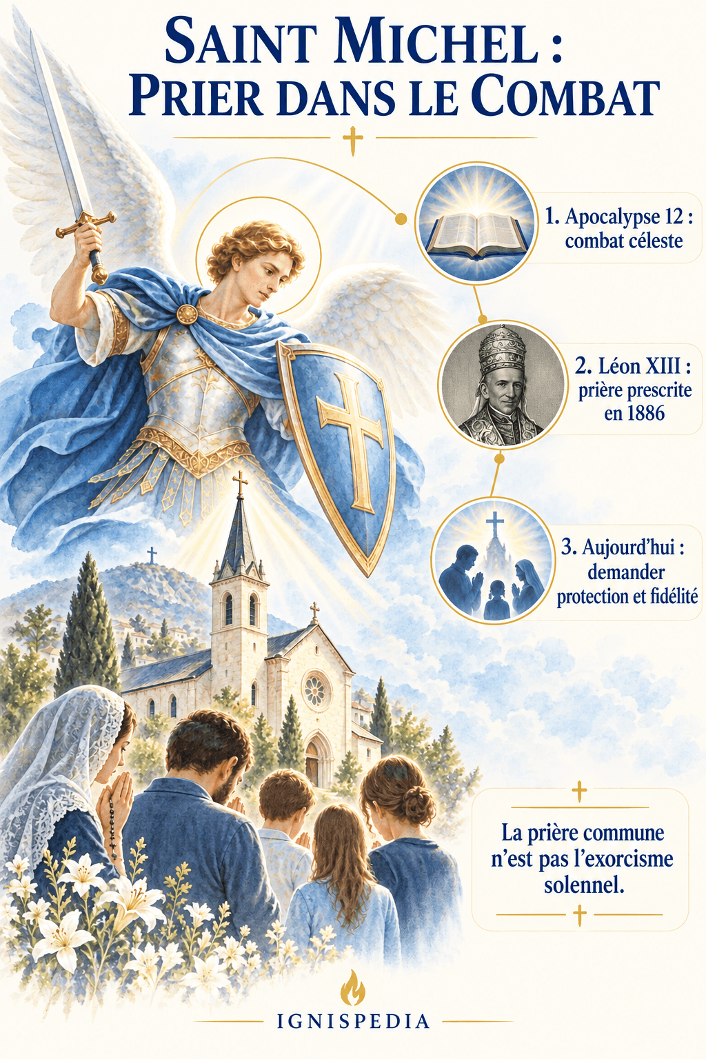Sveti Mihael, molitva Leona XIII. i duhovna borba