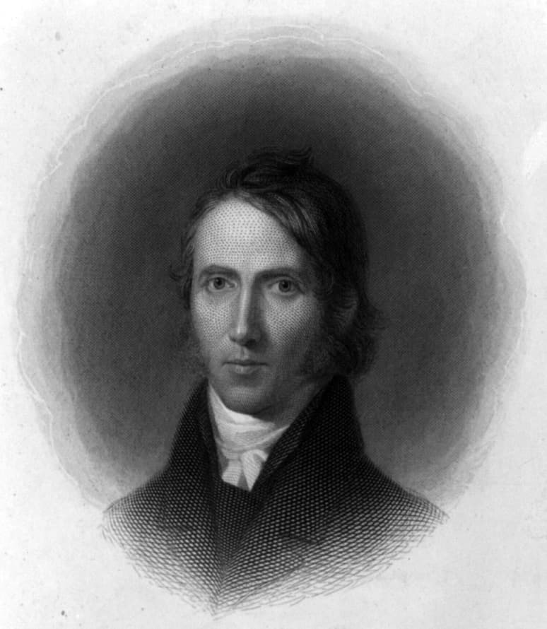 Retrato grabado del teólogo unitario William Ellery Channing