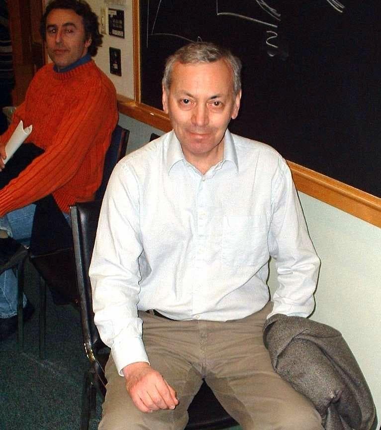 Alexander Vilenkin, Kosmologe, in Harvard im Jahr 2005.