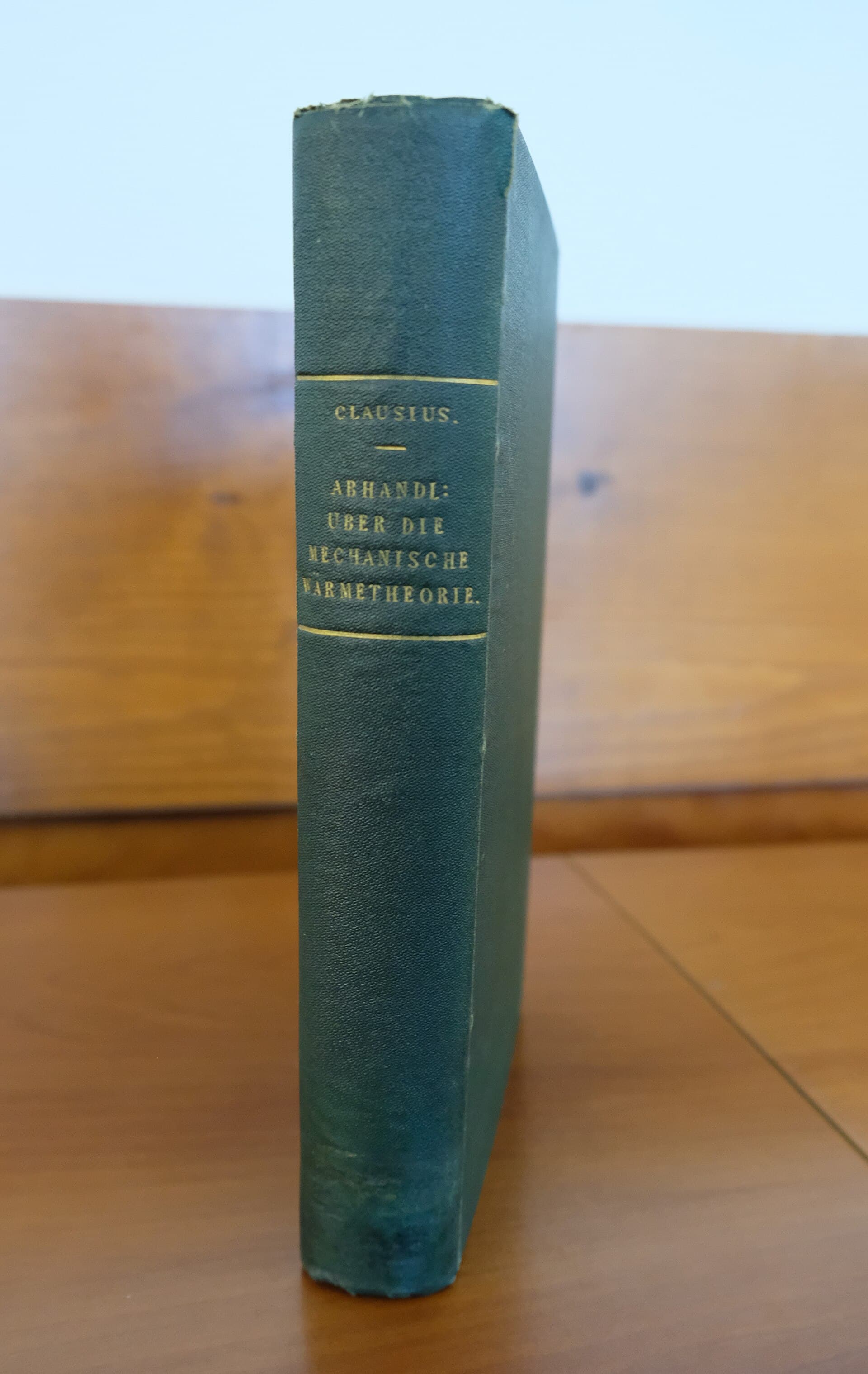 Rudolf Clausius, deutscher Physiker, Porträt von 1864.