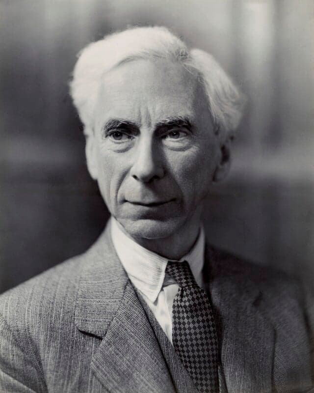 Bertrand Russell le 23 octobre 1936.