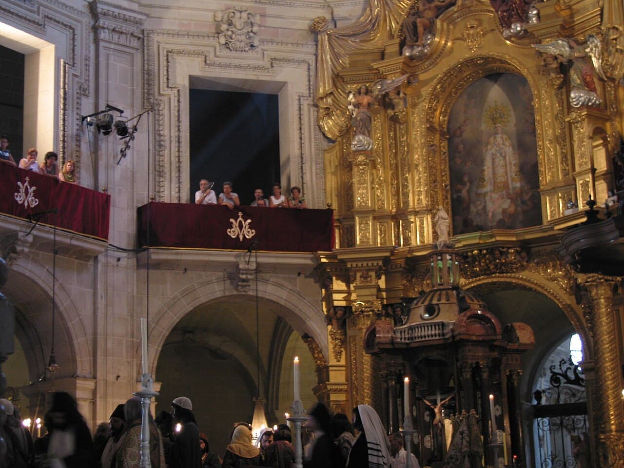 Performance of the Mystery of Elche on 15 August 2005