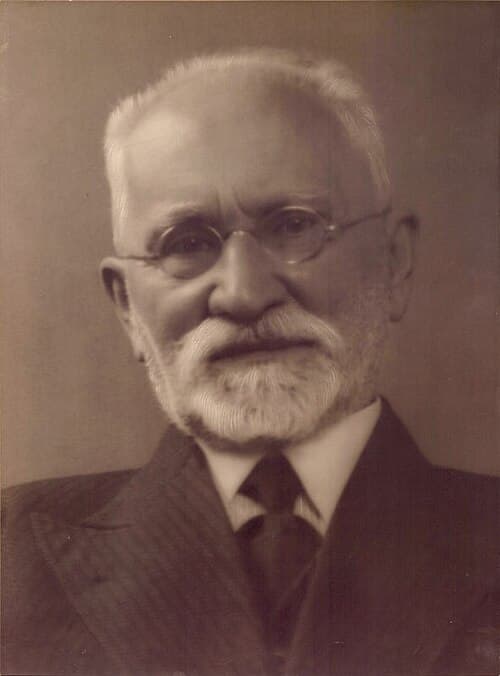 Portret historyka Szymona Dubnowa
