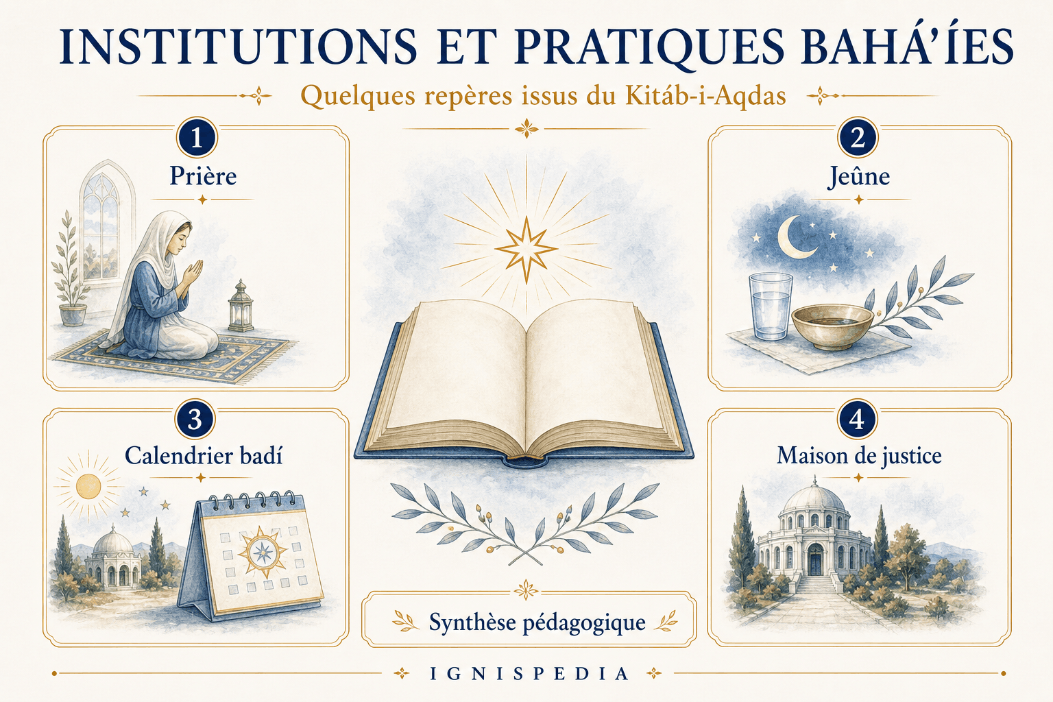 Institutions et pratiques bahá'íes issues du Kitáb-i-Aqdas