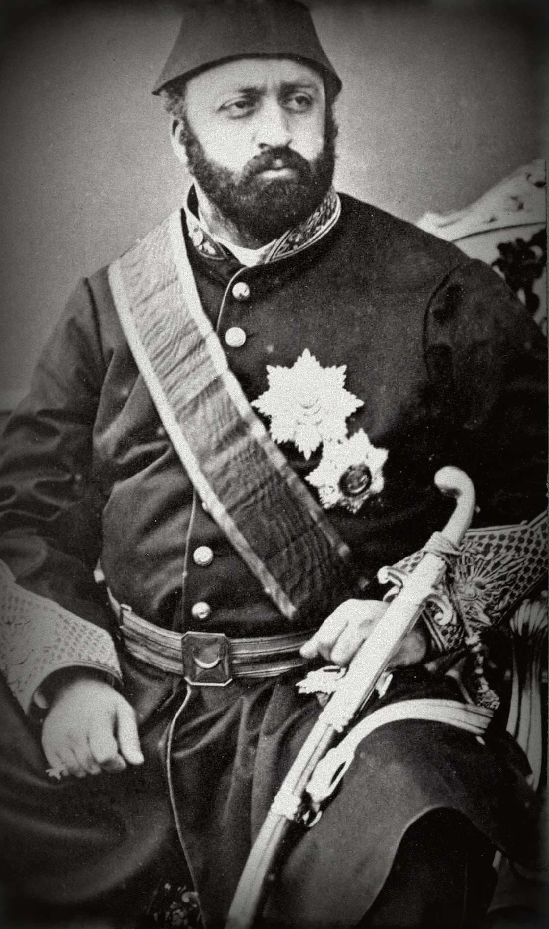 Sultan Abdülaziz, photograph by the Abdullah brothers