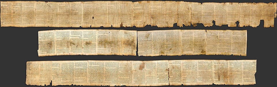 Le grand rouleau d'Isaïe (1QIsaa), Qumran, IIᵉ siècle avant Jésus-Christ