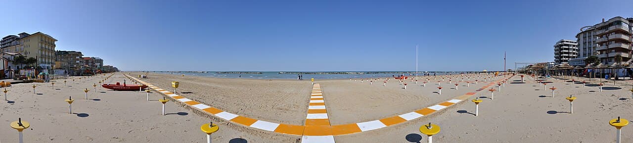 Plaża w Bellaria-Igea Marina