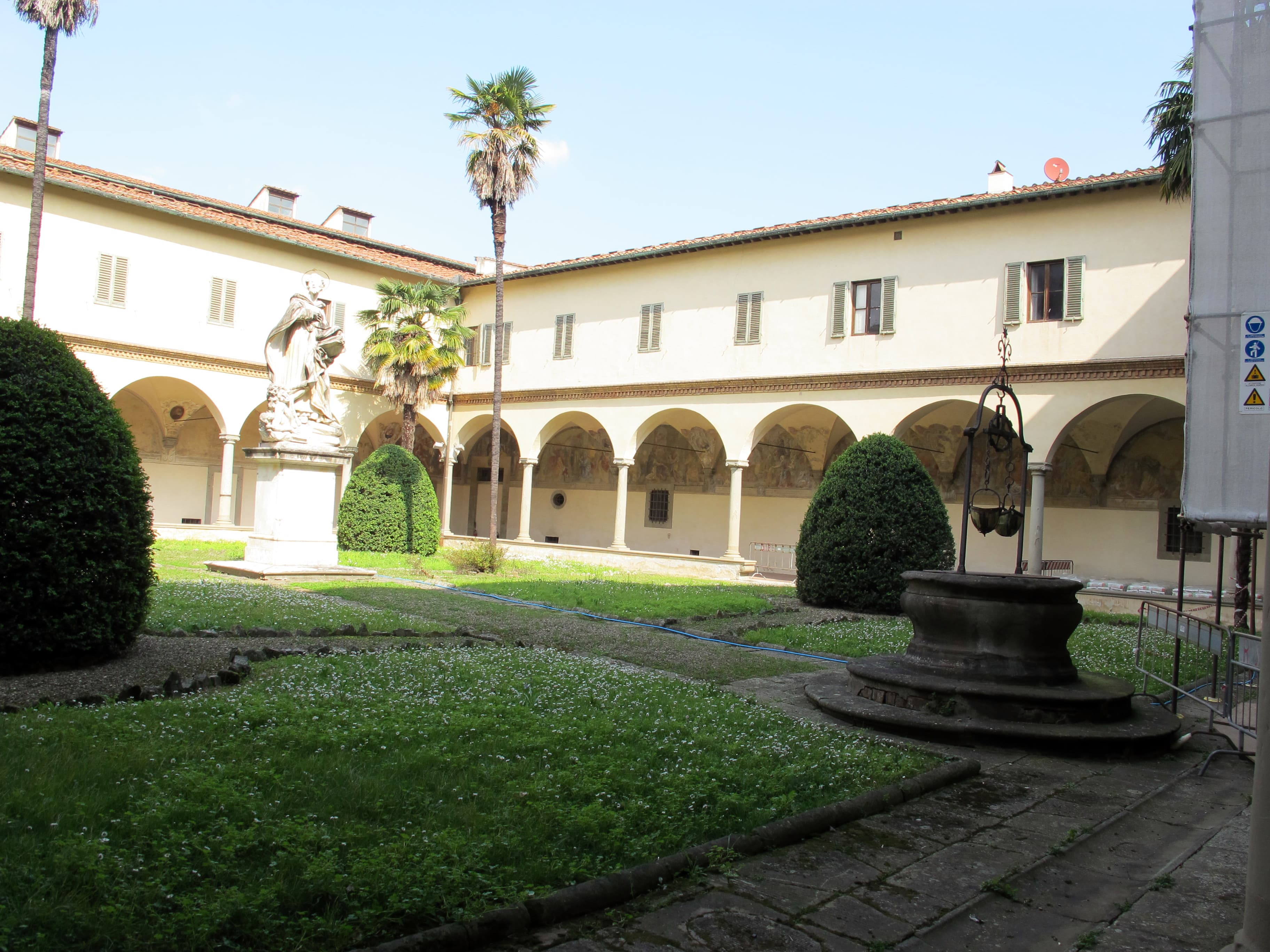 The Great Cloister of the convent of San Marco in Florence