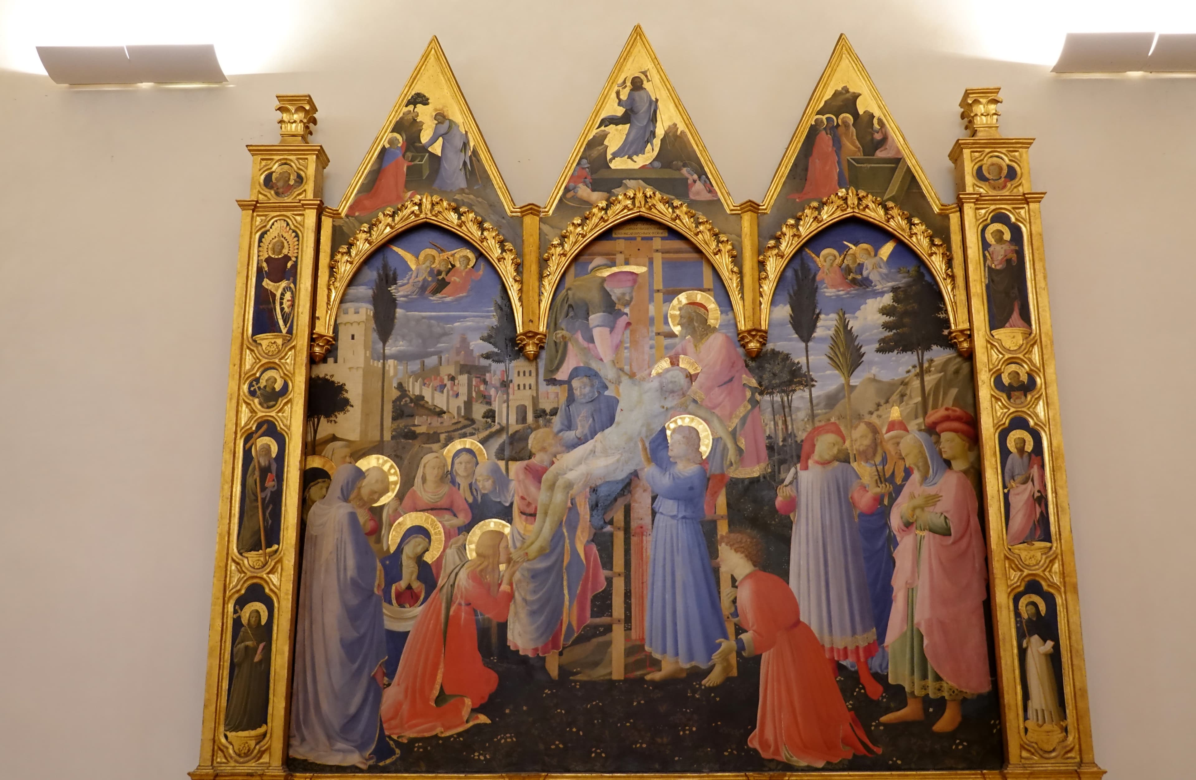 The Deposition from the Cross, Santa Trinita Altarpiece by Fra Angelico