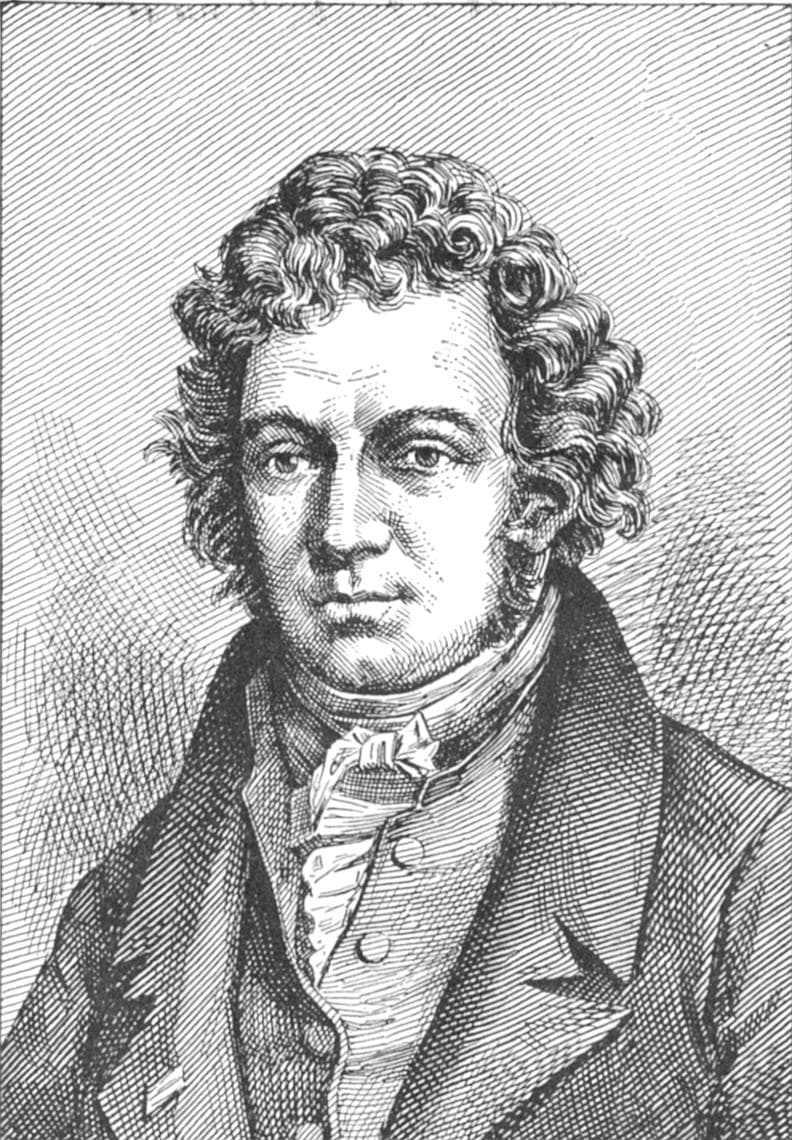 Retrato de André-Marie Ampère
