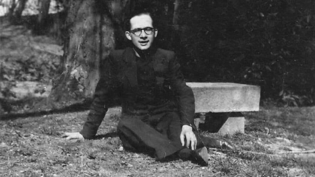Historyczna fotografia Marcela Callo, młodego działacza JOC z Rennes.