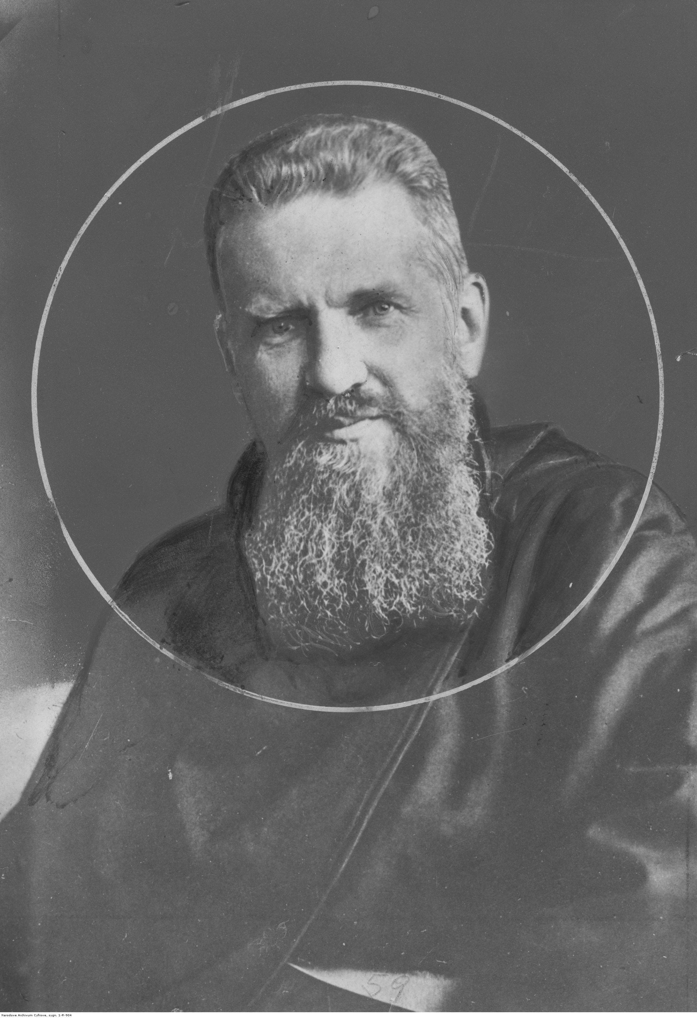 Retrato del metropolita Andrei Sheptytsky antes de 1939