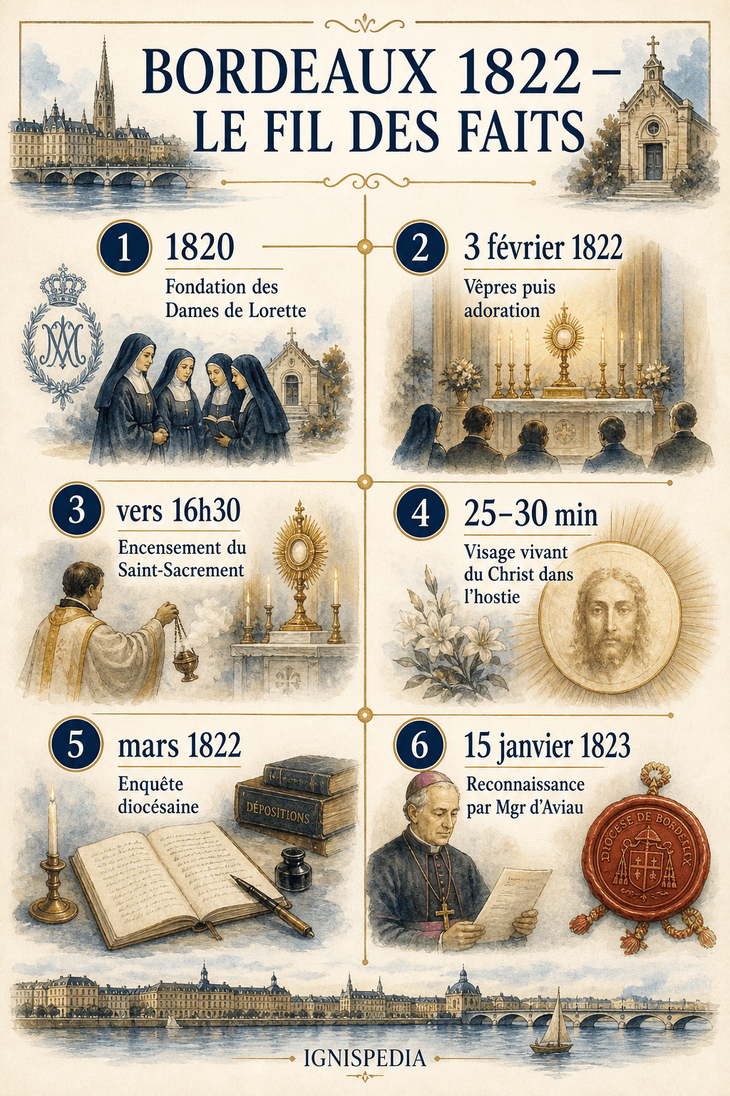 Le miracle eucharistique de Bordeaux (3 février 1822) — Density 01