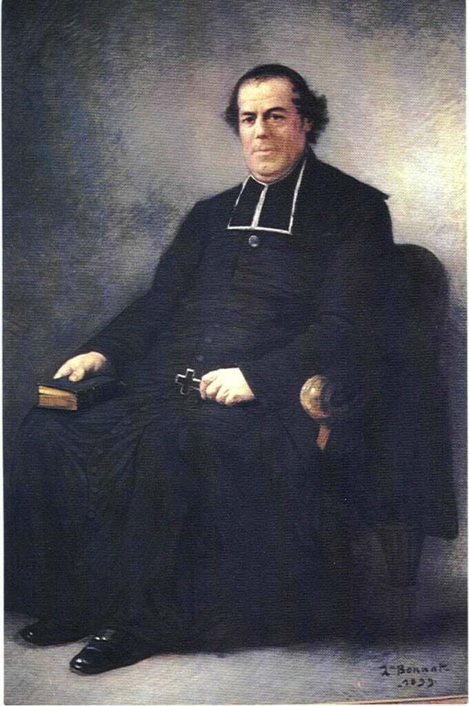 Ritratto del venerabile Pierre-Bienvenu Noailles, fondatore della Sacra Famiglia di Bordeaux