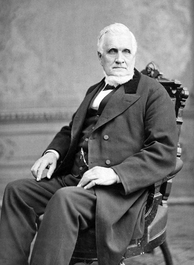 Porträt von John Taylor, Nachfolger Brigham Youngs