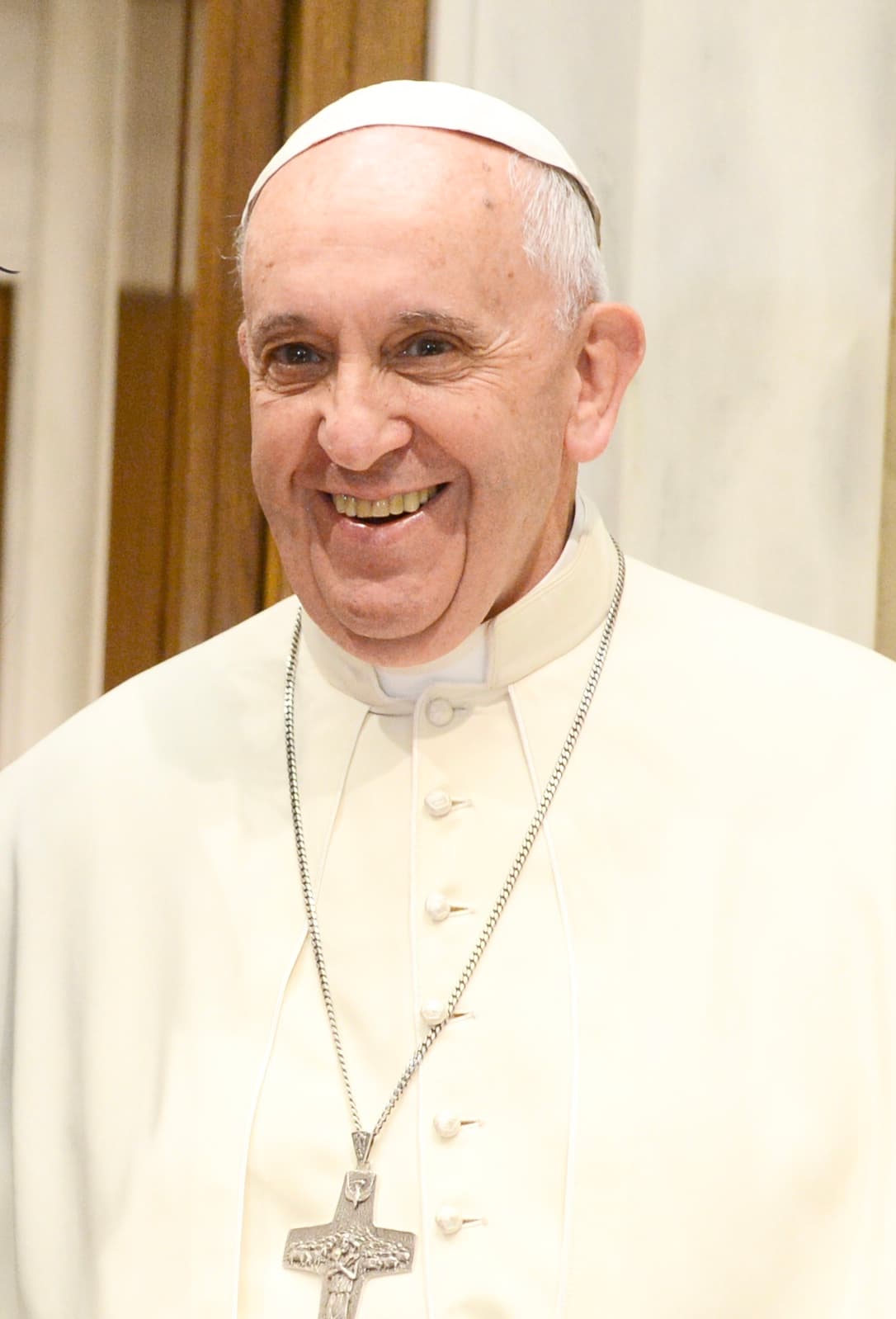 Papst Franziskus im Jahr 2015, offizielles Porträt