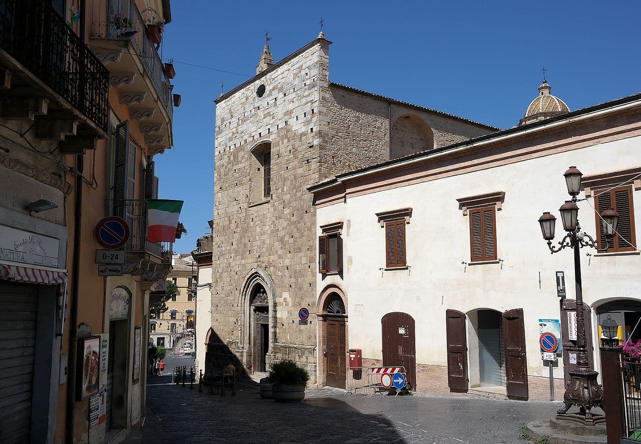 Kirche San Francesco in Lanciano, Italien, Heiligtum des eucharistischen Wunders des 8. Jahrhunderts