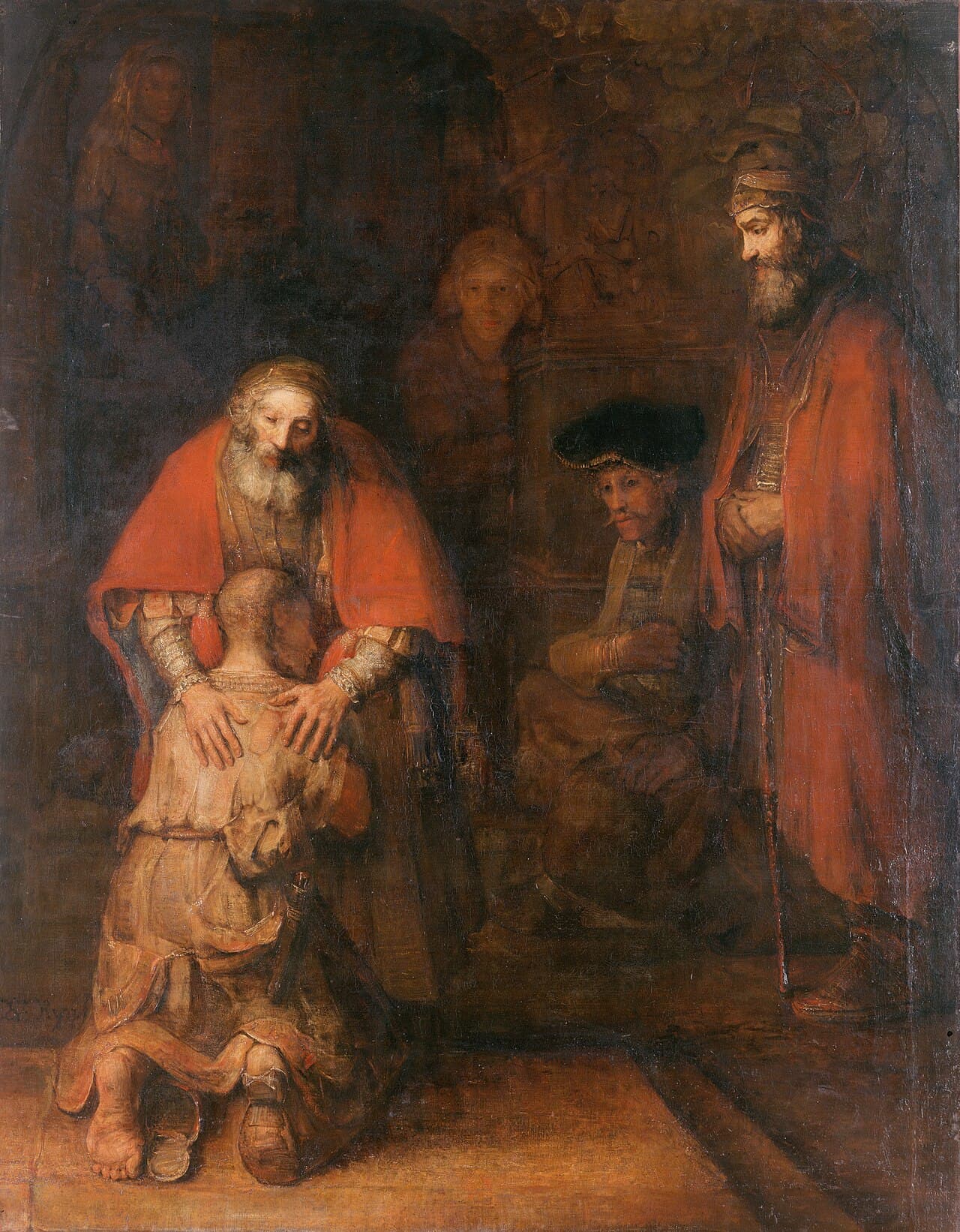 Rembrandt's Return of the Prodigal Son, an image of the Father's mercy