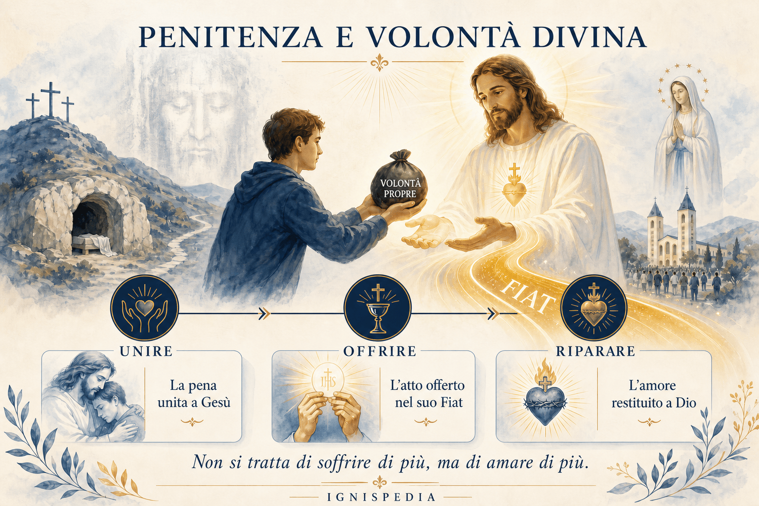 La penitenza vissuta nella Divina Volontà: unire, offrire e riparare