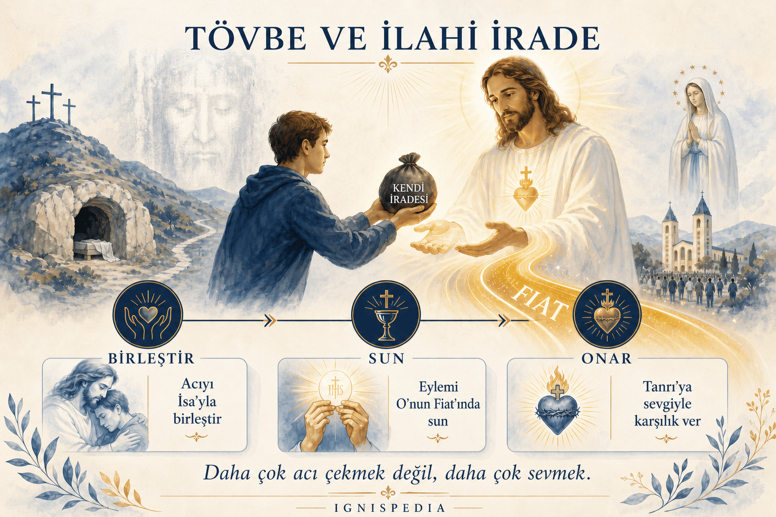 İlahi İrade’de yaşanan tövbe: birleştirmek, sunmak ve onarmak