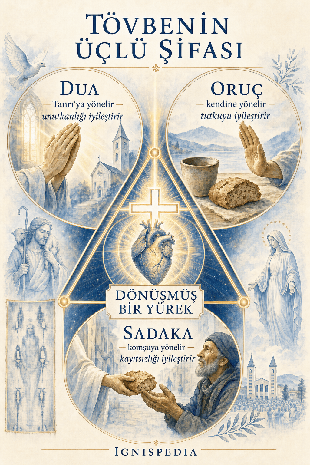 Tövbenin üçlü şifası: dua, oruç ve sadaka