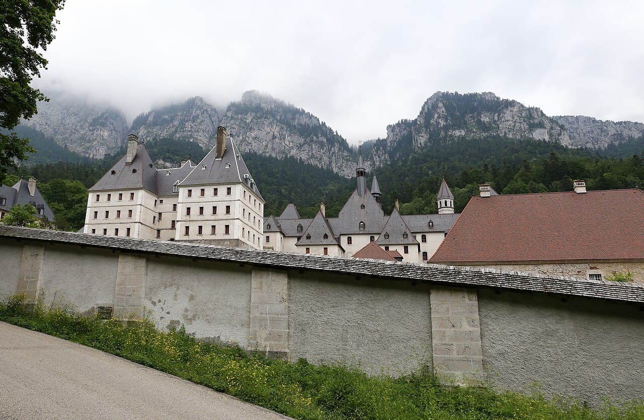 Kloster der Grande Chartreuse in den Bergen