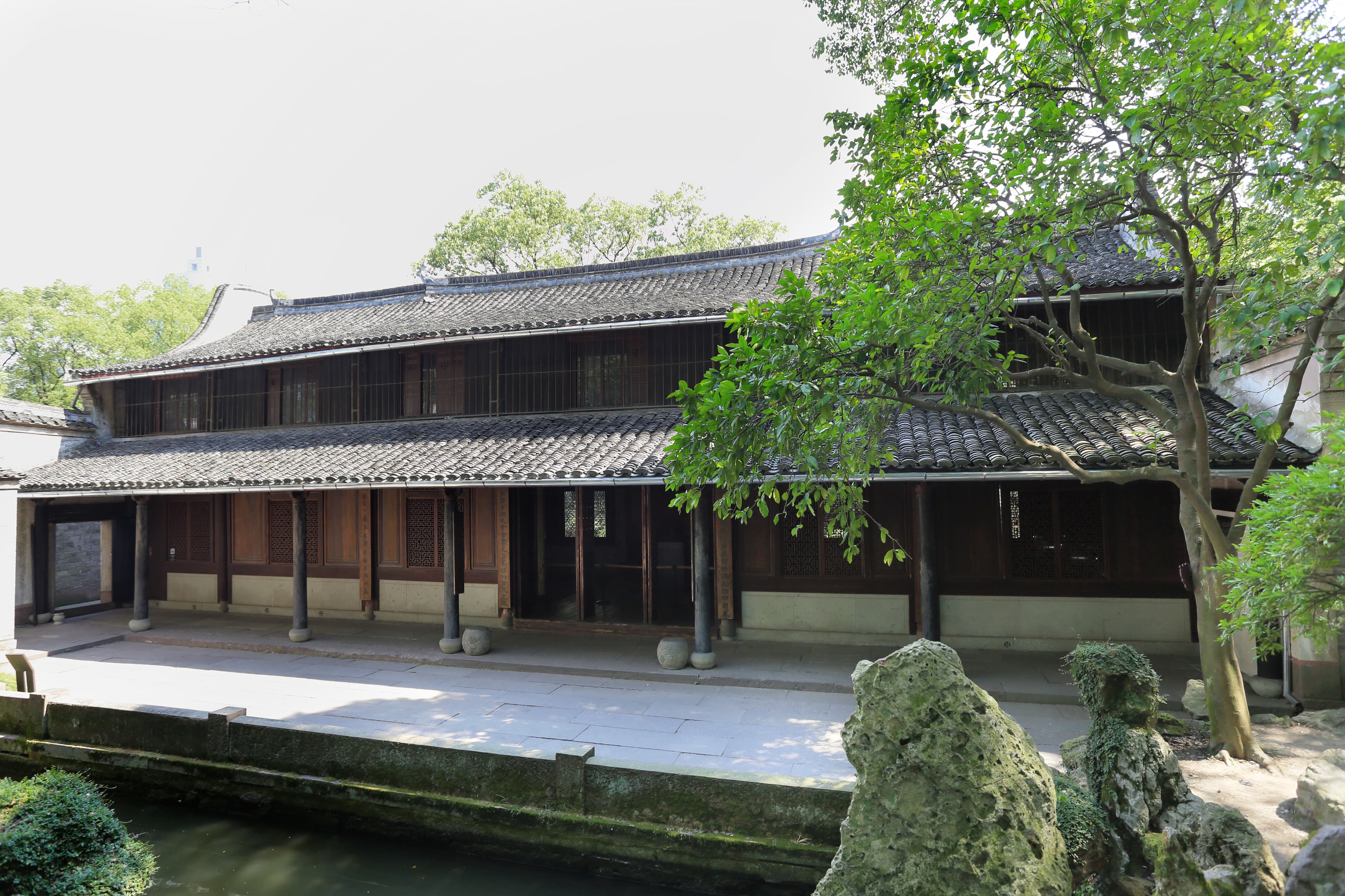 The Tianyi Pavilion library in Ningbo