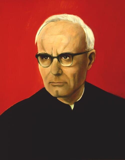 Portrait of Karl Rahner, the Jesuit theologian criticized by Cornelio Fabro in La svolta antropologica di Karl Rahner