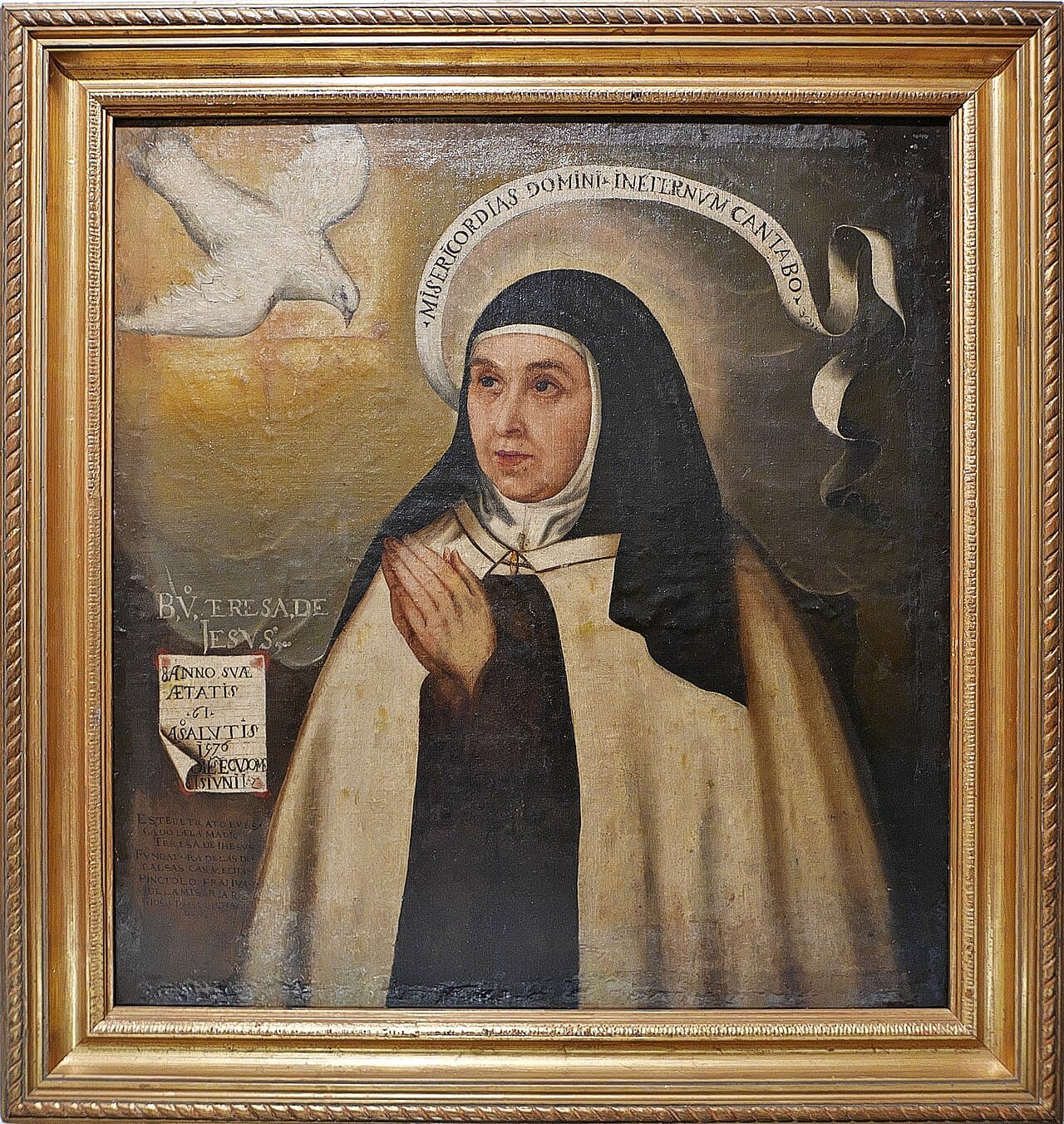 Santa Teresa de Ávila, retrato pintado en 1576
