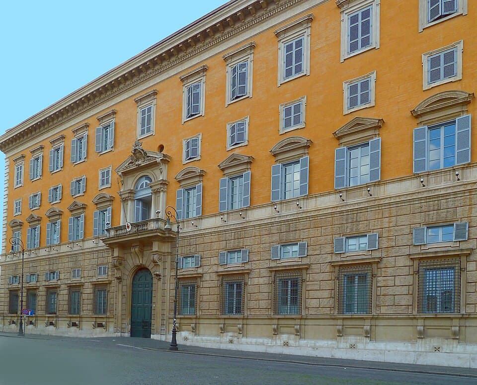 Palazzo del Sant'Uffizio, Vatican City — seat of the Dicastery for the Doctrine of the Faith