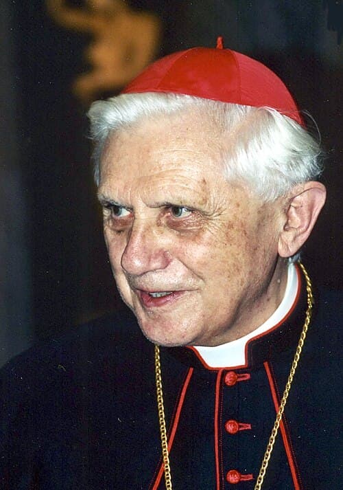 Cardinal Joseph Ratzinger, prefect of the CDF from 1981 to 2005, future Pope Benedict XVI