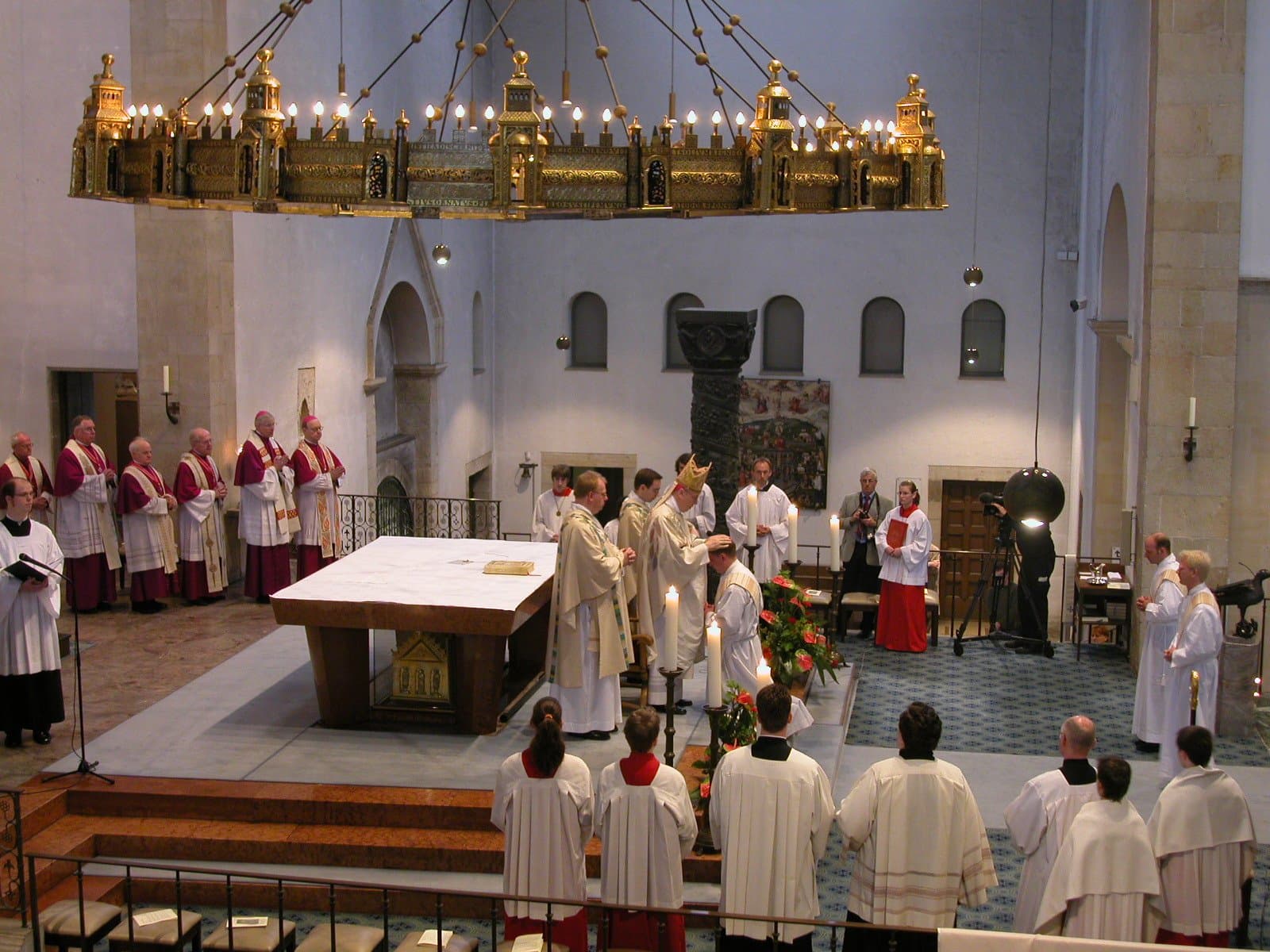 Priestly ordination in Hildesheim Cathedral in 2006