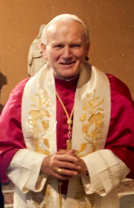 Retrato de Juan Pablo II en 1984