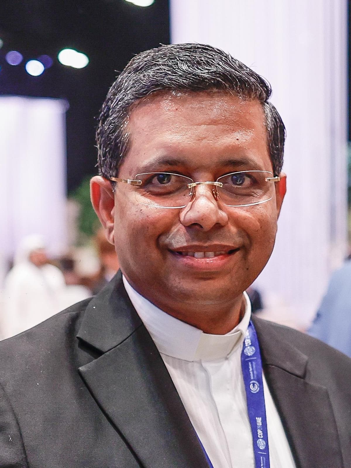 George Jacob Koovakad fotografiado en diciembre de 2023