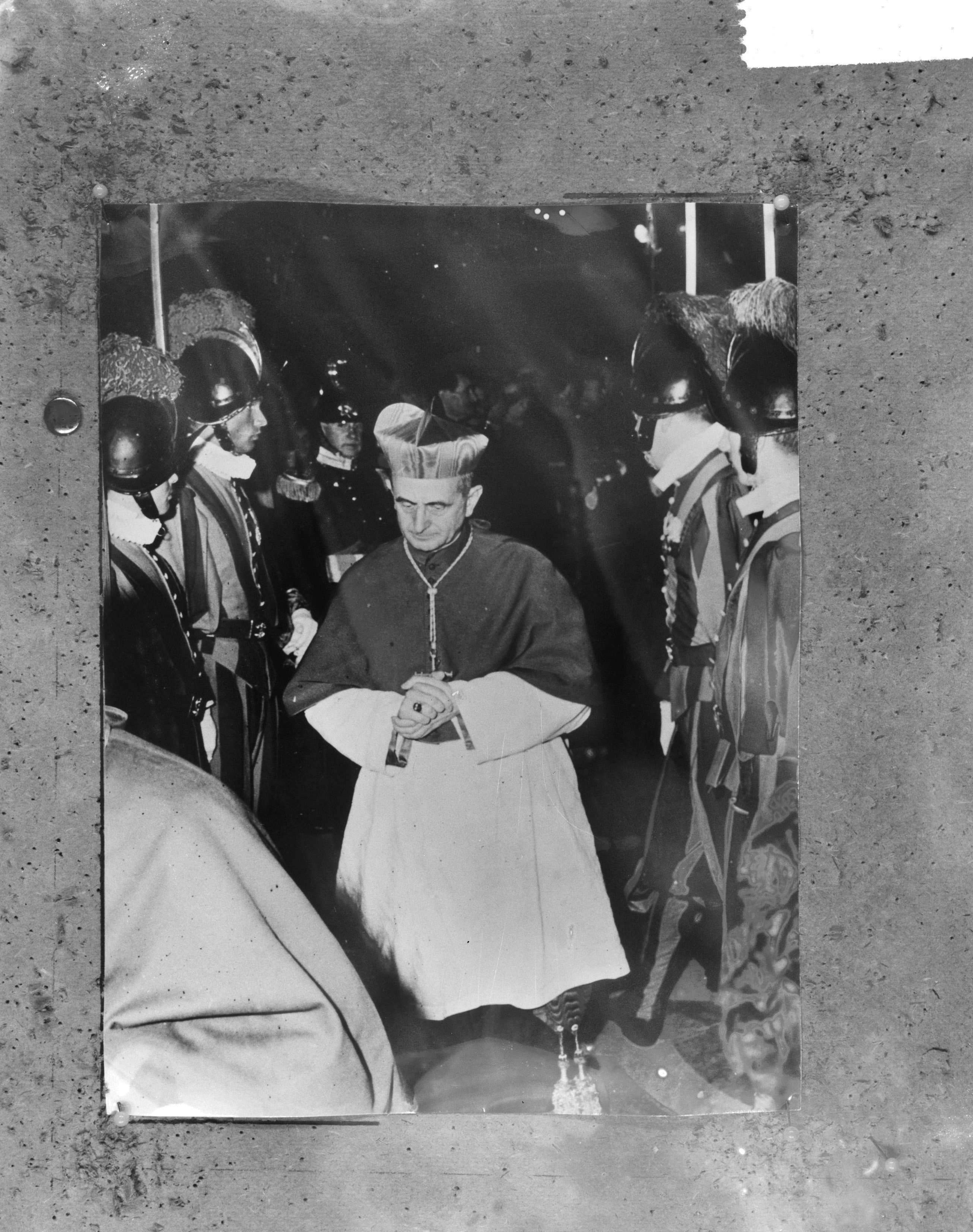 Pablo VI en una fotografía conservada en el Nationaal Archief