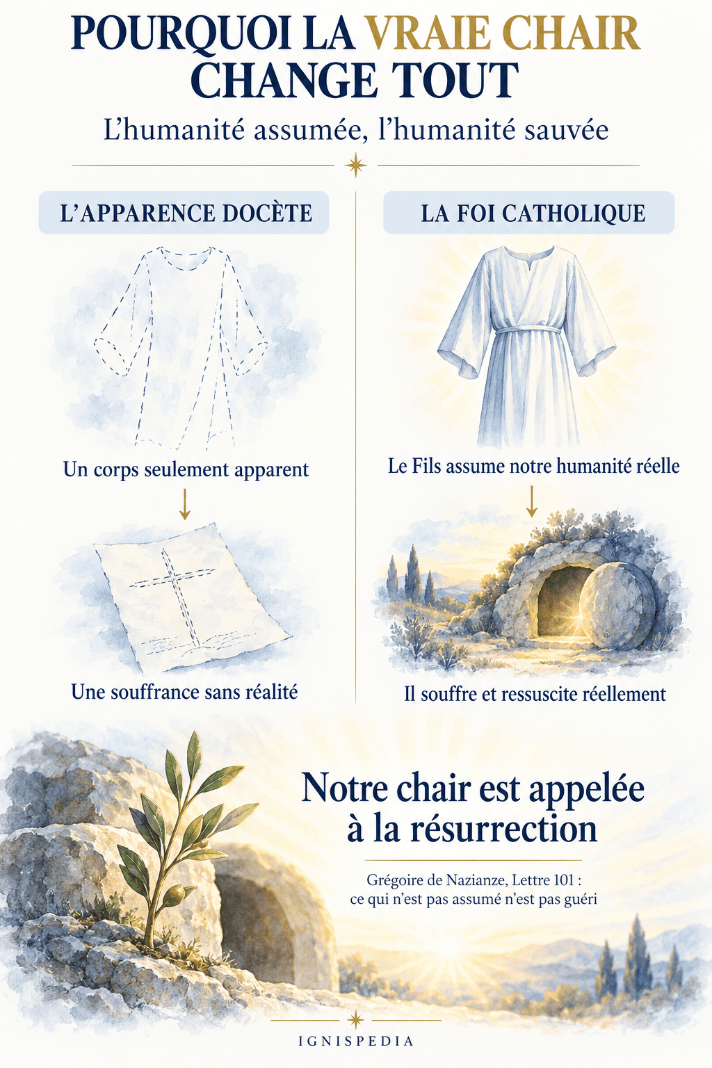 L’humanité réelle assumée par le Christ et le salut de notre chair
