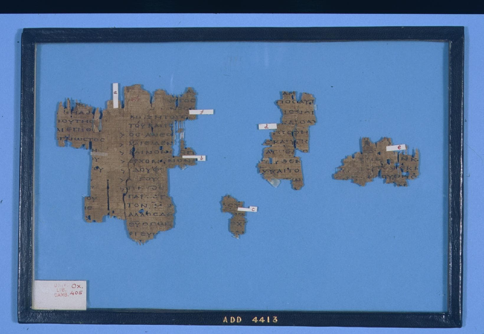 İrenaeus’un Sapkınlıklara Karşı eserinden papirüs parçası, 200 yılı civarı