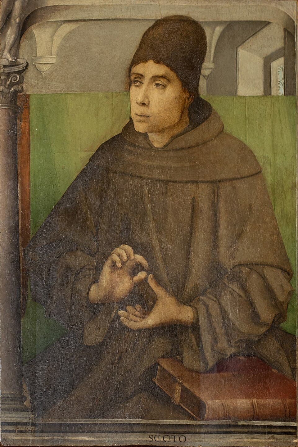 Porträt des seligen Johannes Duns Scotus von Justus van Gent (um 1476-1478)