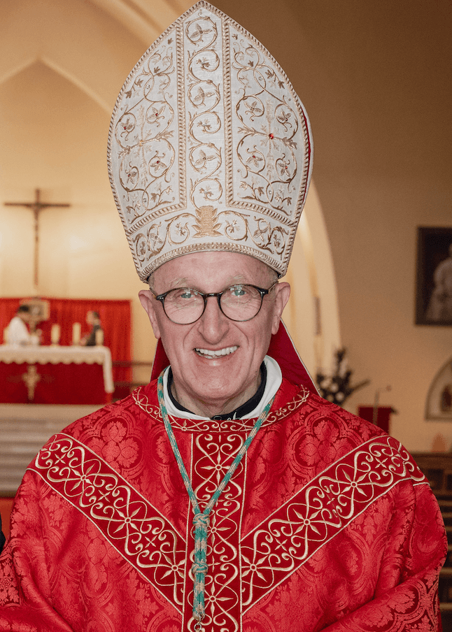 Mgr Dominique Rey en tenue épiscopale