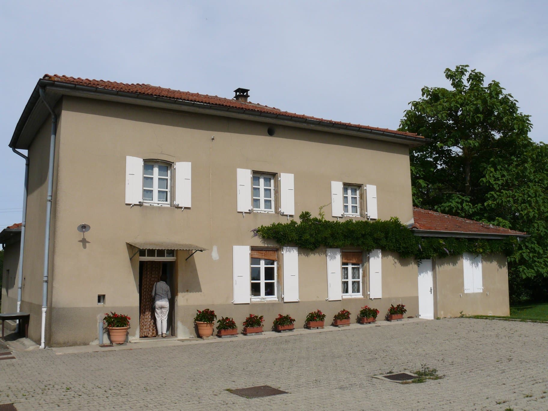 The Robin farm at Châteauneuf-de-Galaure, home of Venerable Marthe Robin.