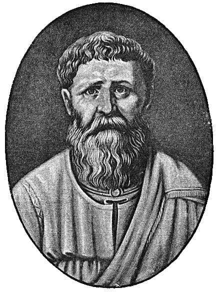 Saint Augustine of Hippo, Doctor of the Church, author of the formula Noverim me, noverim Te.