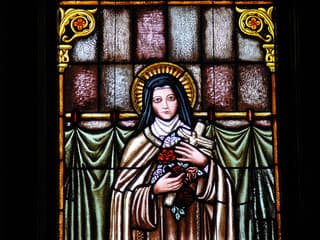 Saint Thérèse of Lisieux (1873–1897), Carmelite, Doctor of the Church.