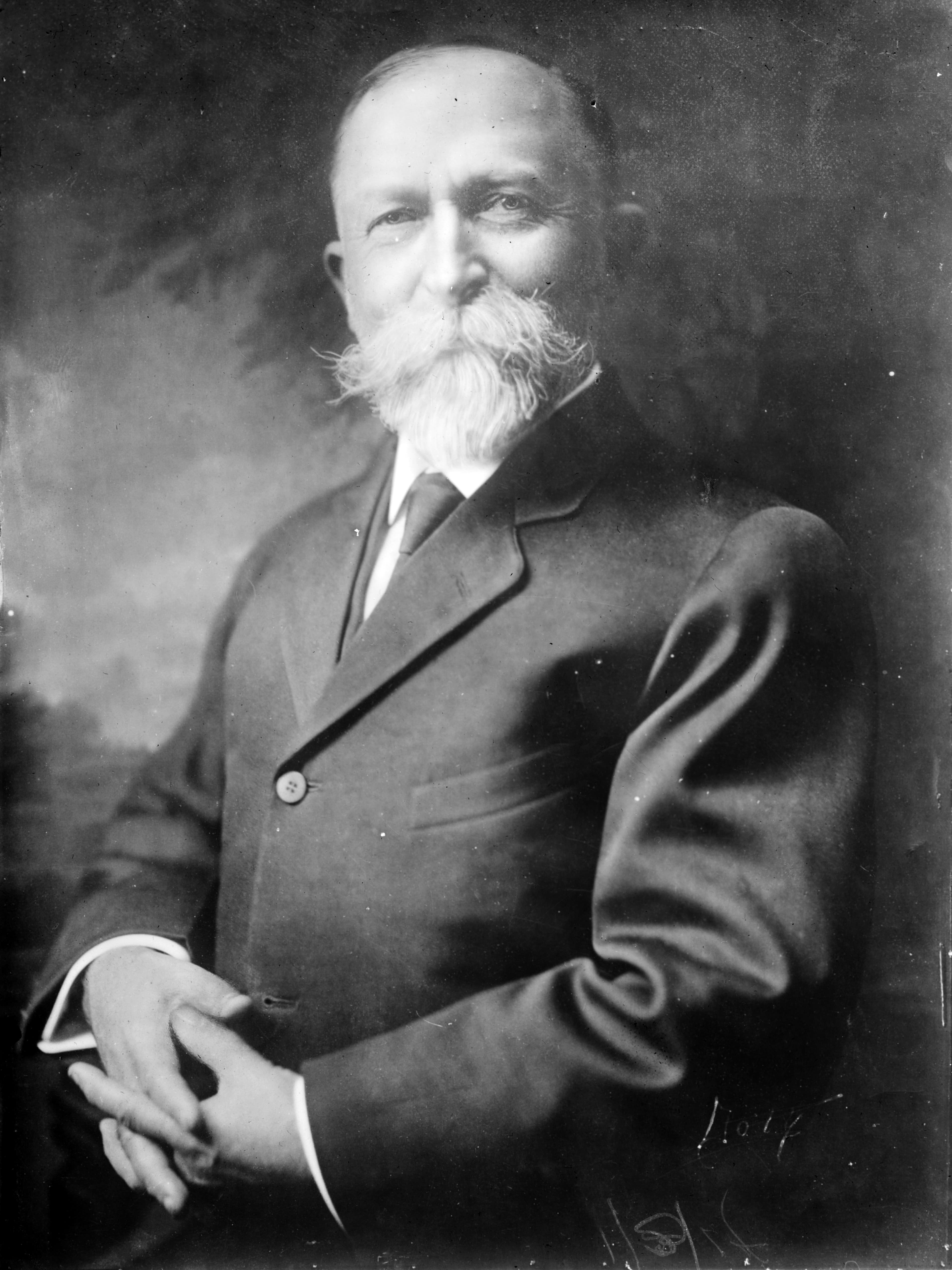 Retrato fotográfico de John Harvey Kellogg pela Bain News Service