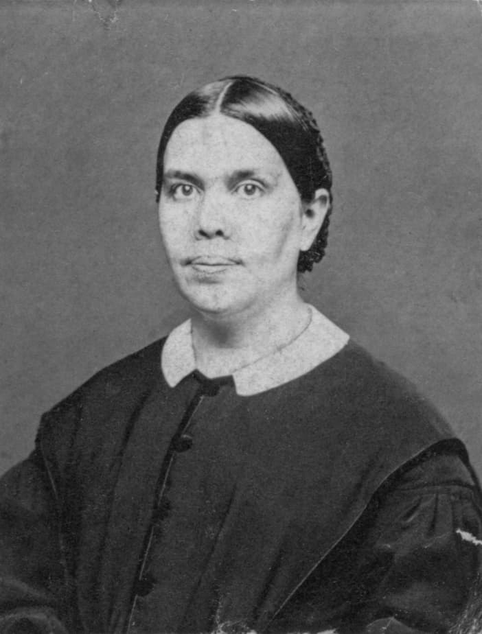 Retrato em ferrótipo da jovem Ellen G. White, cerca de 1859