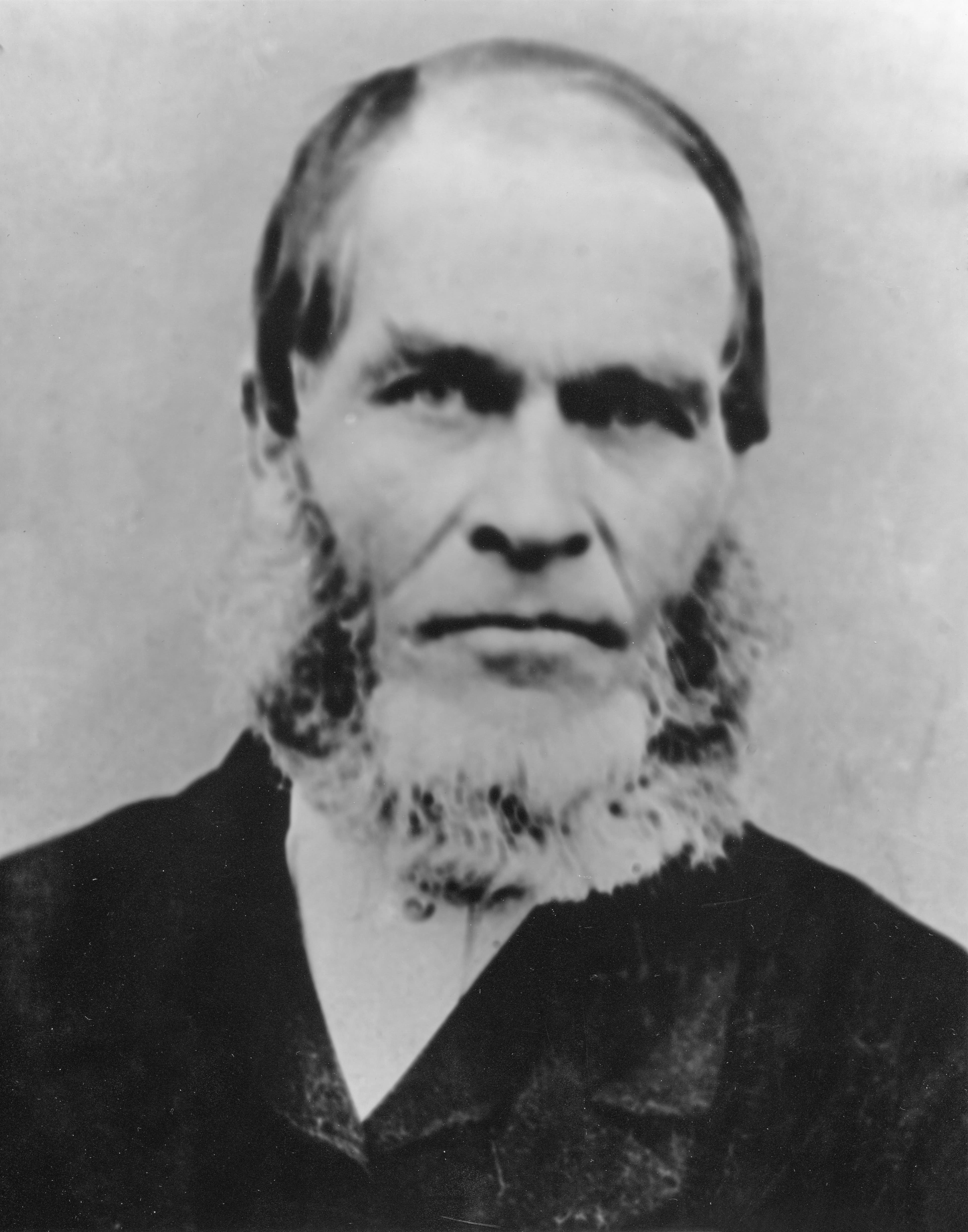 Retrato fotográfico de Hiram Edson