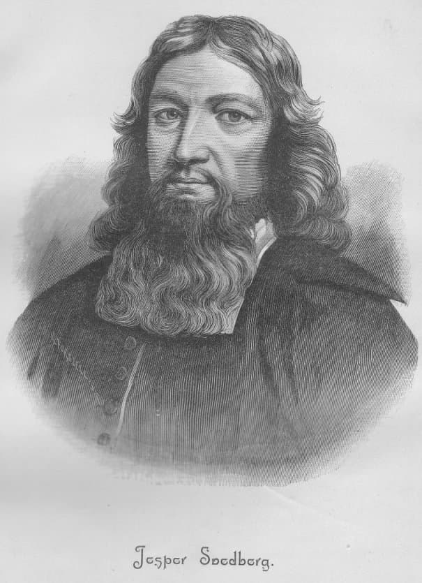 Jesper Swedberg, father of Emanuel Swedenborg, engraving by G. Forssell.