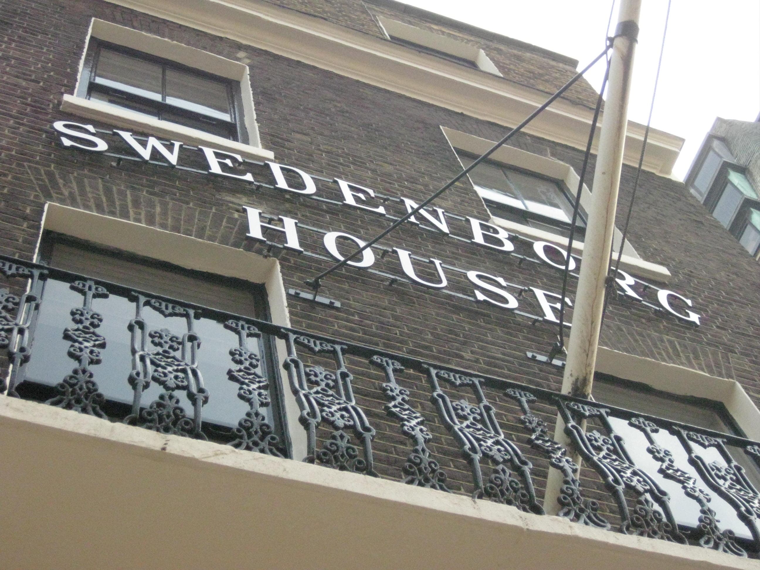 Facade of Swedenborg House in London photographed in 2009.